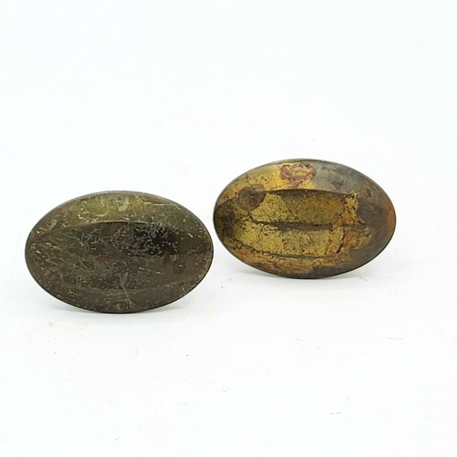 Vintage Drawer Pulls Lot of 2 Steel 1 3/4" Reclaimed Salvaged Hardware