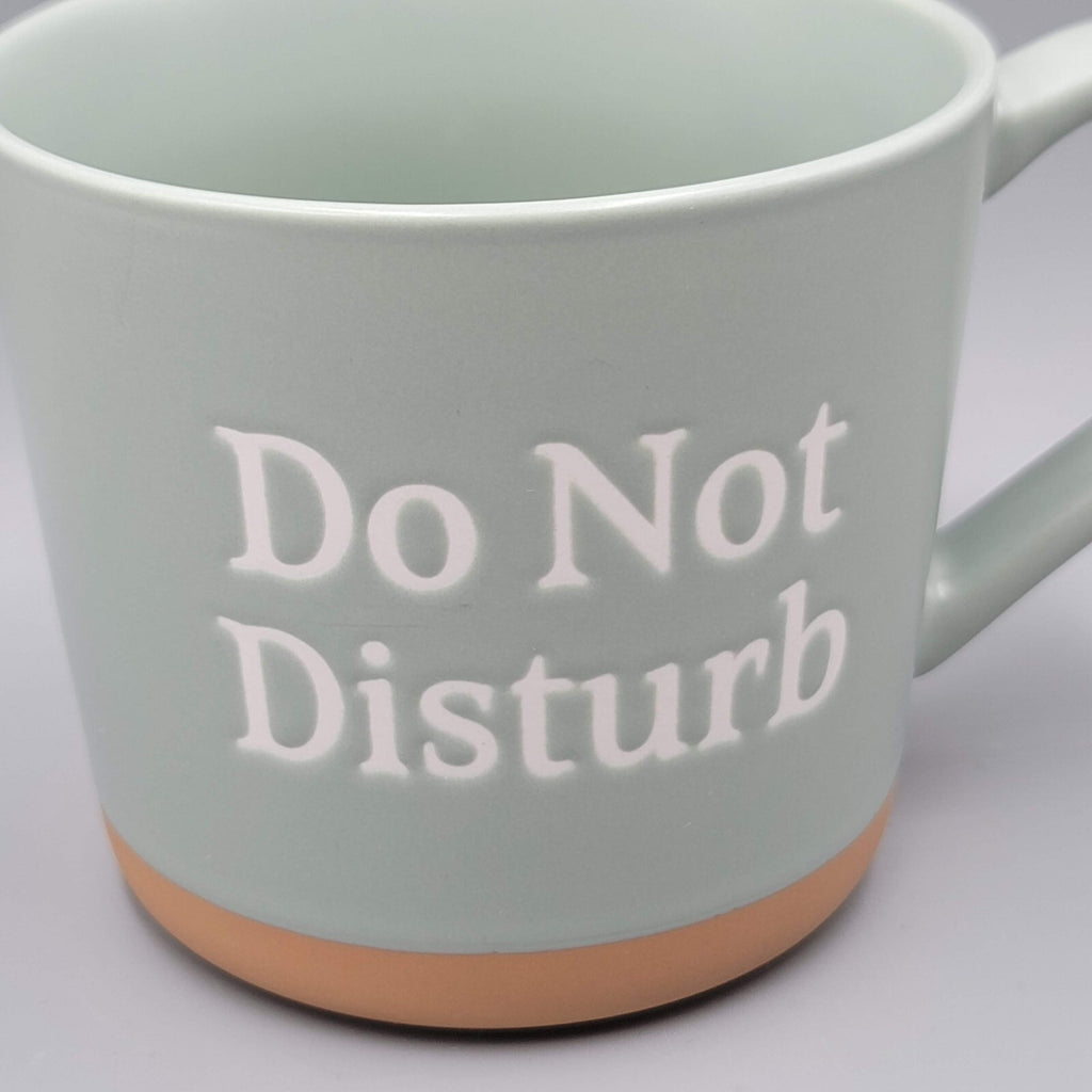Do Not Disturb Coffee Mug Threshold Sage Green Large