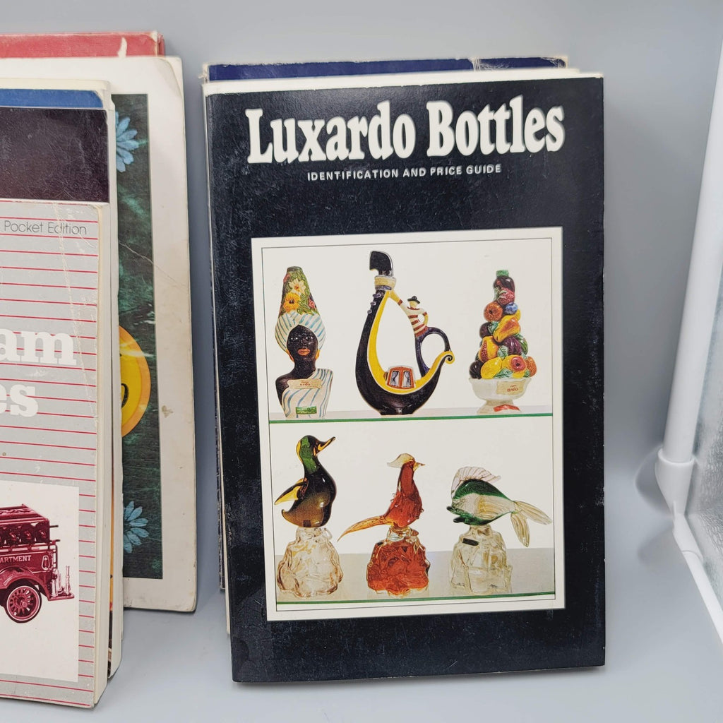 Jim Beam Bottles Collector Books Lot of 13 and Other Collectible Decanters