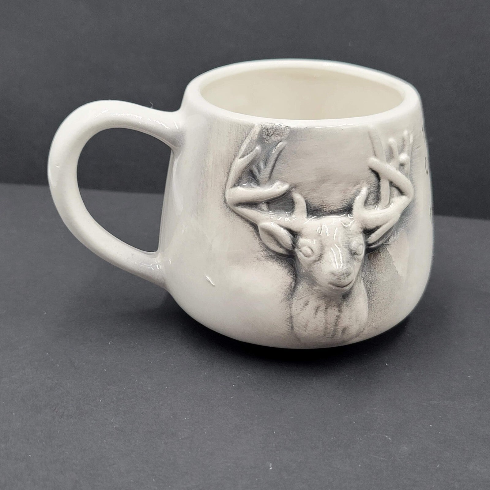 Vintage Hidden Surprise Colorado Souvenir Coffee Mug Deer