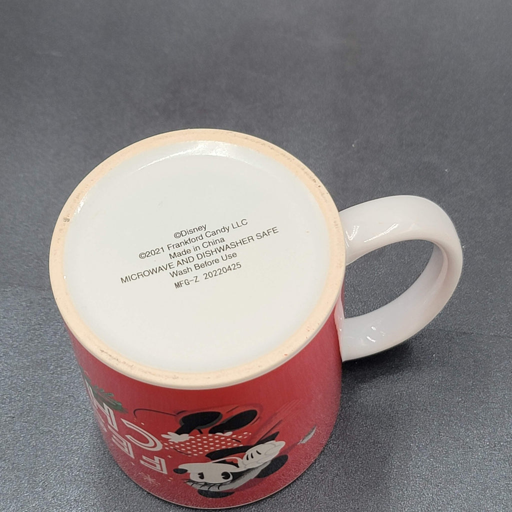 Disney Mickey Mouse Minnie Mouse Festive Cheer Christmas Coffee Mug