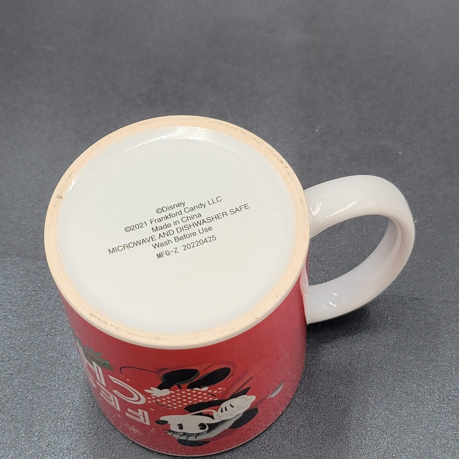 Disney Mickey Mouse Minnie Mouse Festive Cheer Christmas Coffee Mug