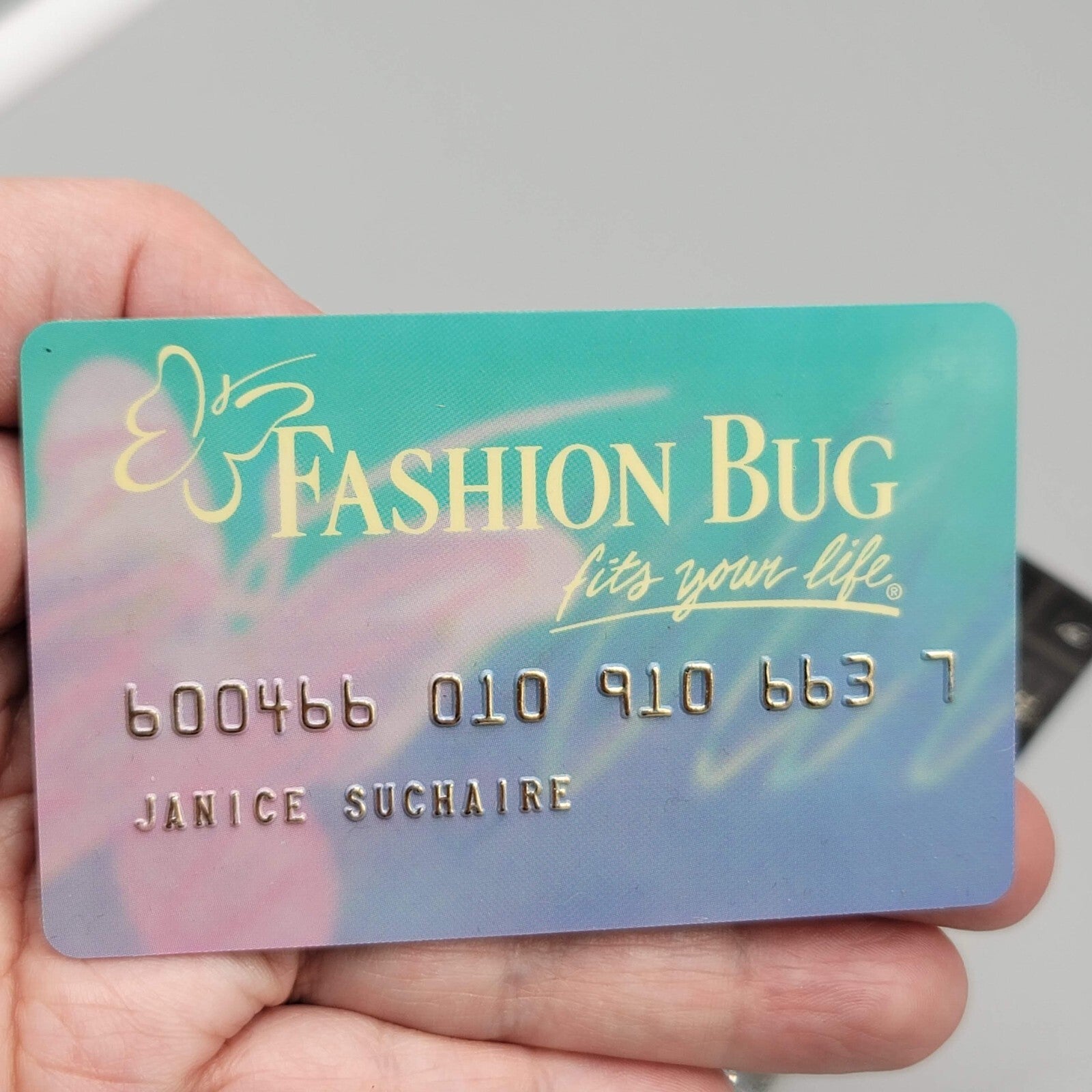 Vintage Credit Card Lot Fashion Bug and Lane Bryant