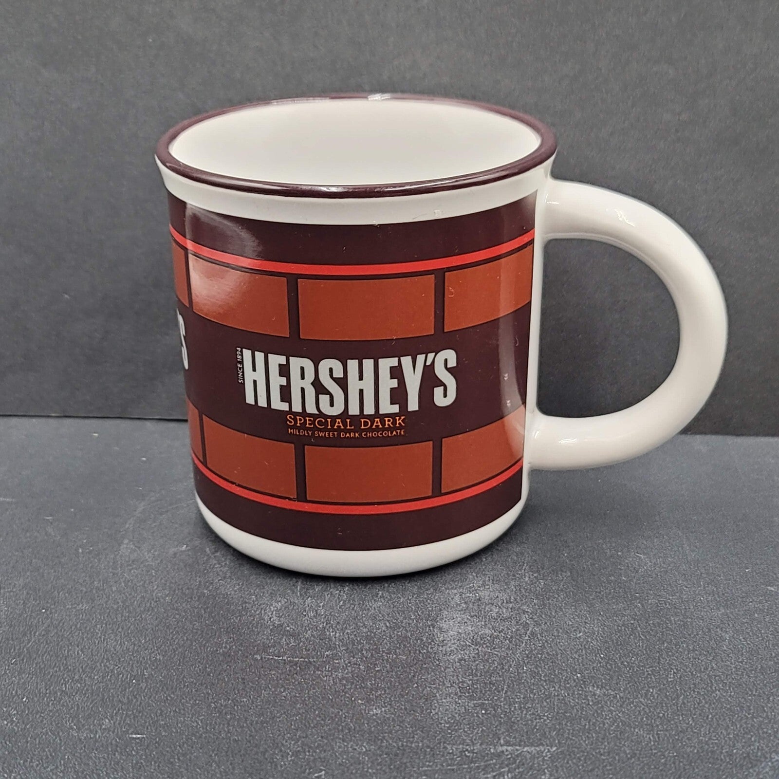 Vintage Hersheys Coffee Mug Cup Special Dark Chocolate Galerie Brand