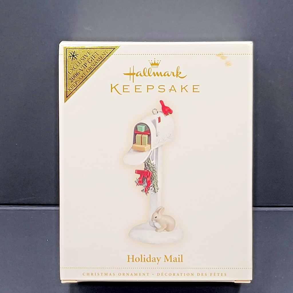 2006 Hallmark Keepsake HOLIDAY MAIL Christmas Mailbox Ornament