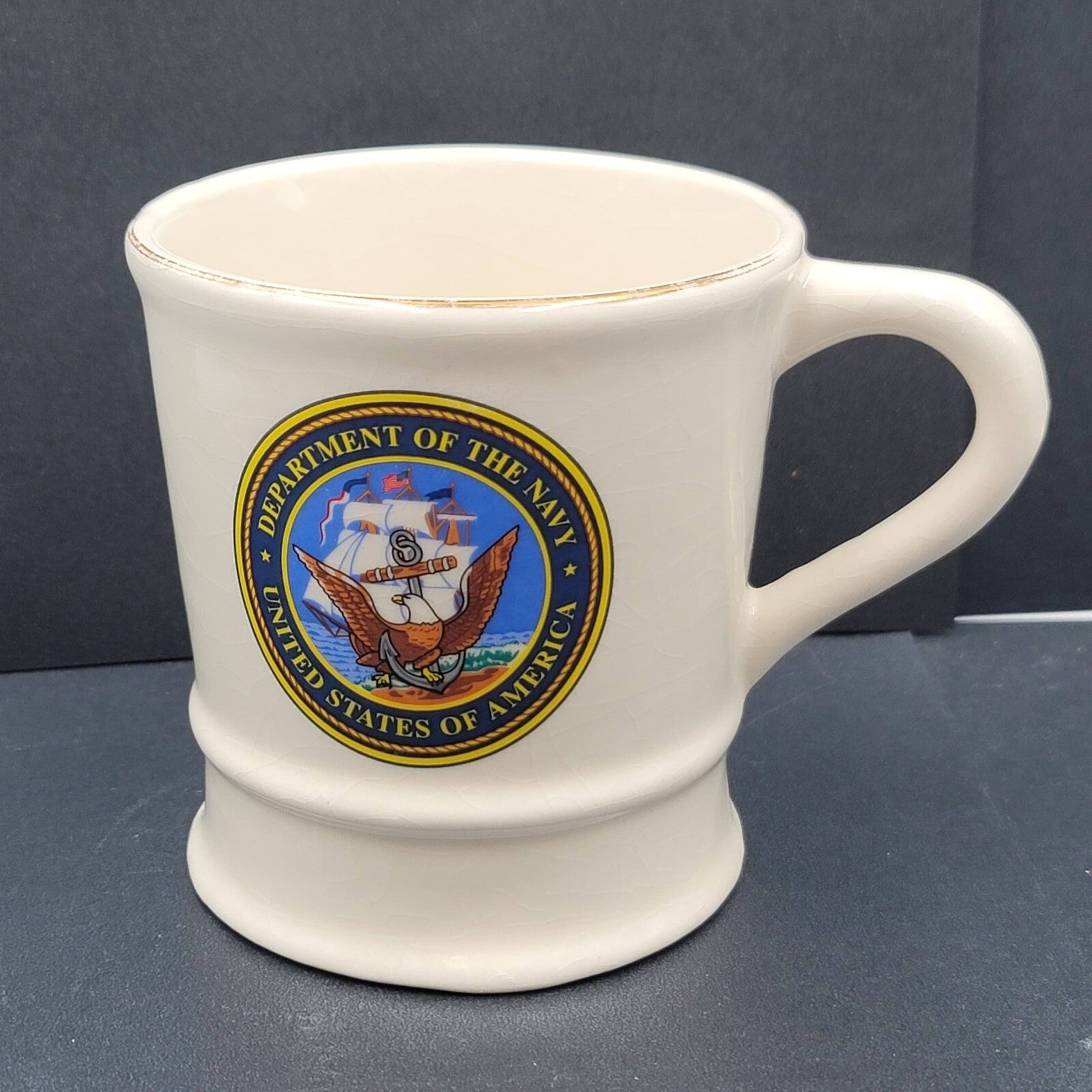 Navy USS Rowan DD 782 Coffee Mug Fifth Fleet Career Collectables Mil-Art