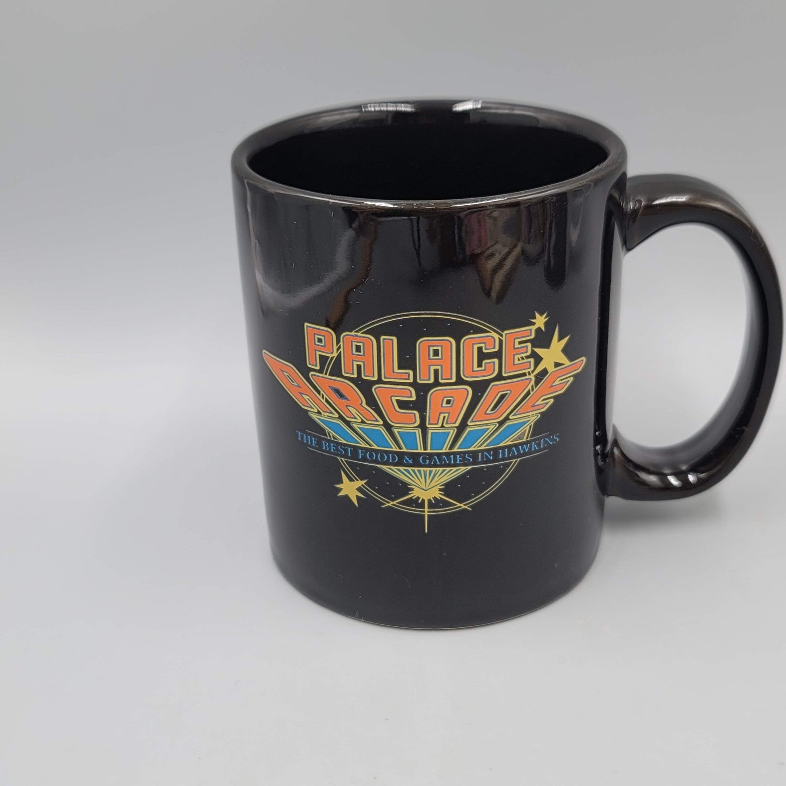 Stranger Things Palace Arcade Coffee Mug Loungefly Black