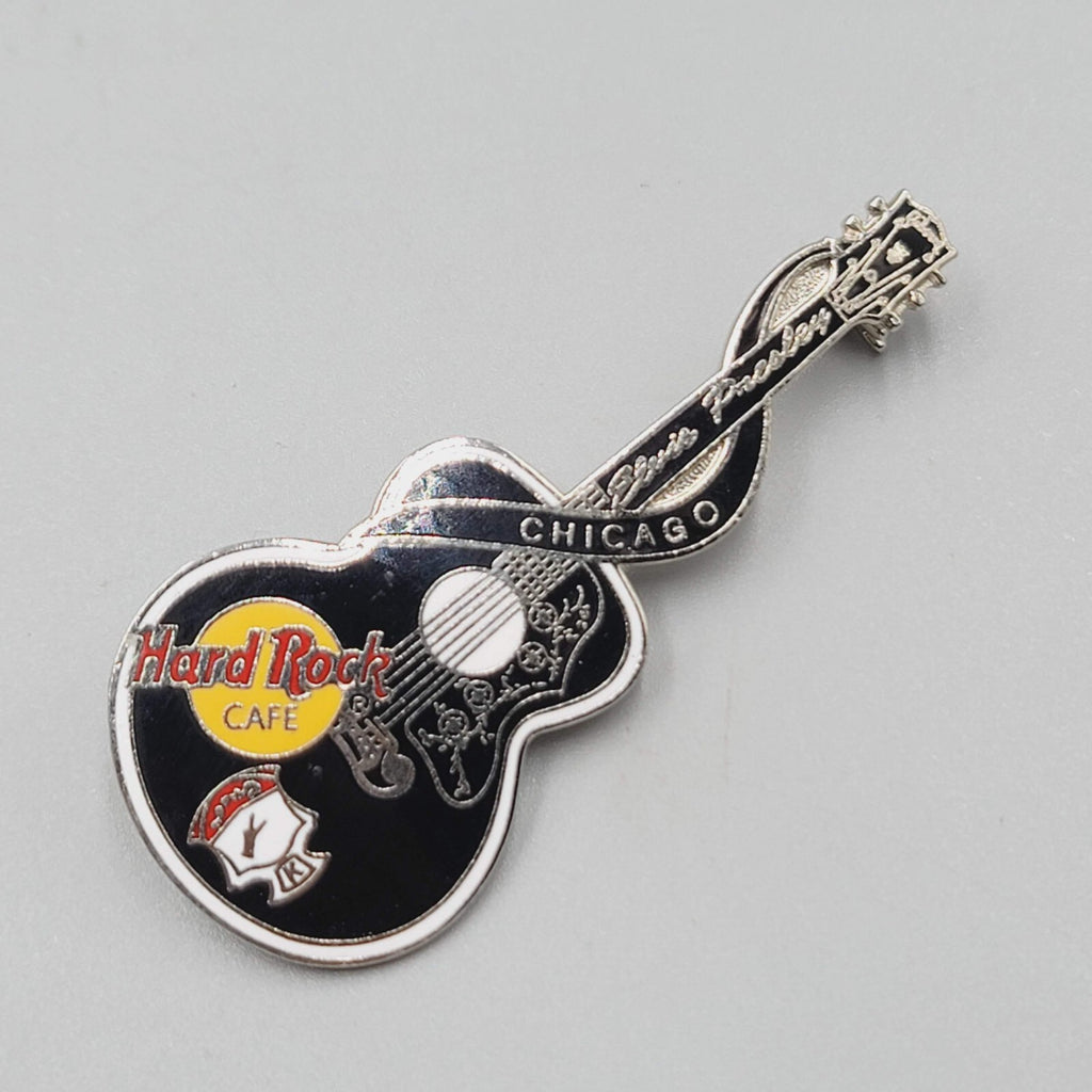 Hard Rock Cafe Salt Lake City Dead Rocker Guitar Pin Elvis Presley Series