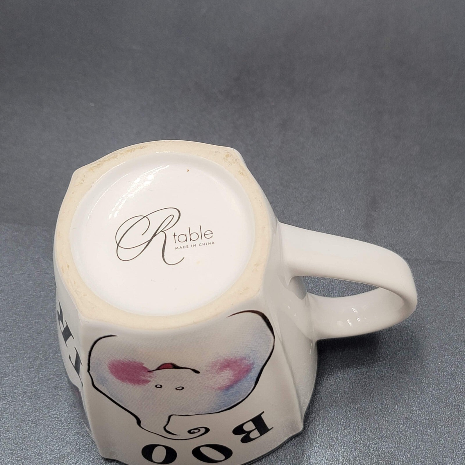 Halloween Coffee Mug Cup Boo Ghost Cat Trick Witch Hocus R Table Cute