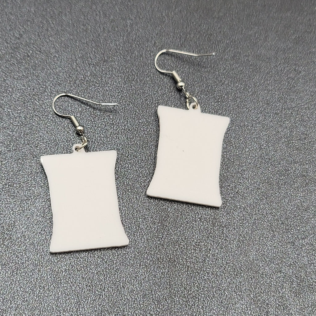 Pierced Earrings TAKIS Fuego Snacks Bag Fun Novelty 1 3/8"