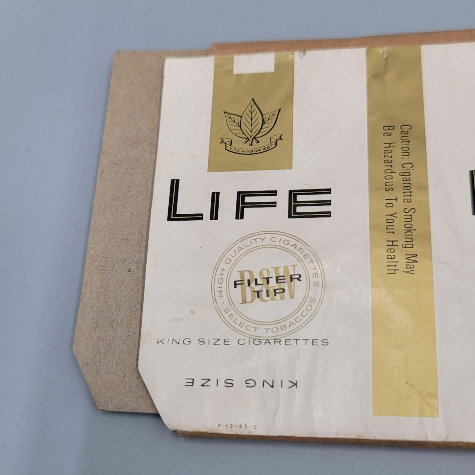 Vintage Lot B&W LIFE Cigarette Wrappers