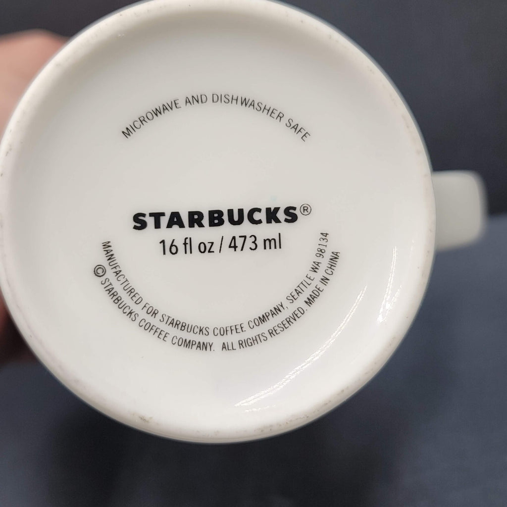 Starbucks Coffee Mug 16 oz Siren Christmas Tree Multicolor Holiday Cup