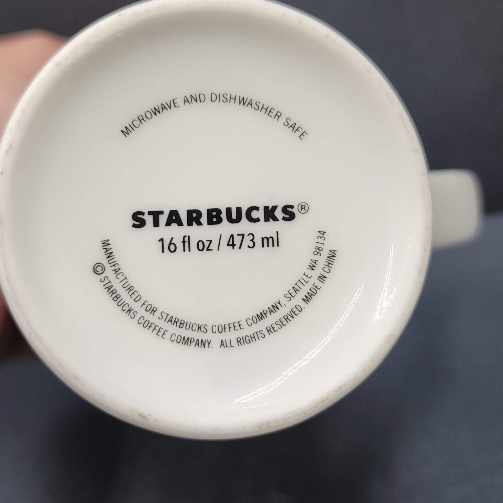 Starbucks Coffee Mug 16 oz Siren Christmas Tree Multicolor Holiday Cup