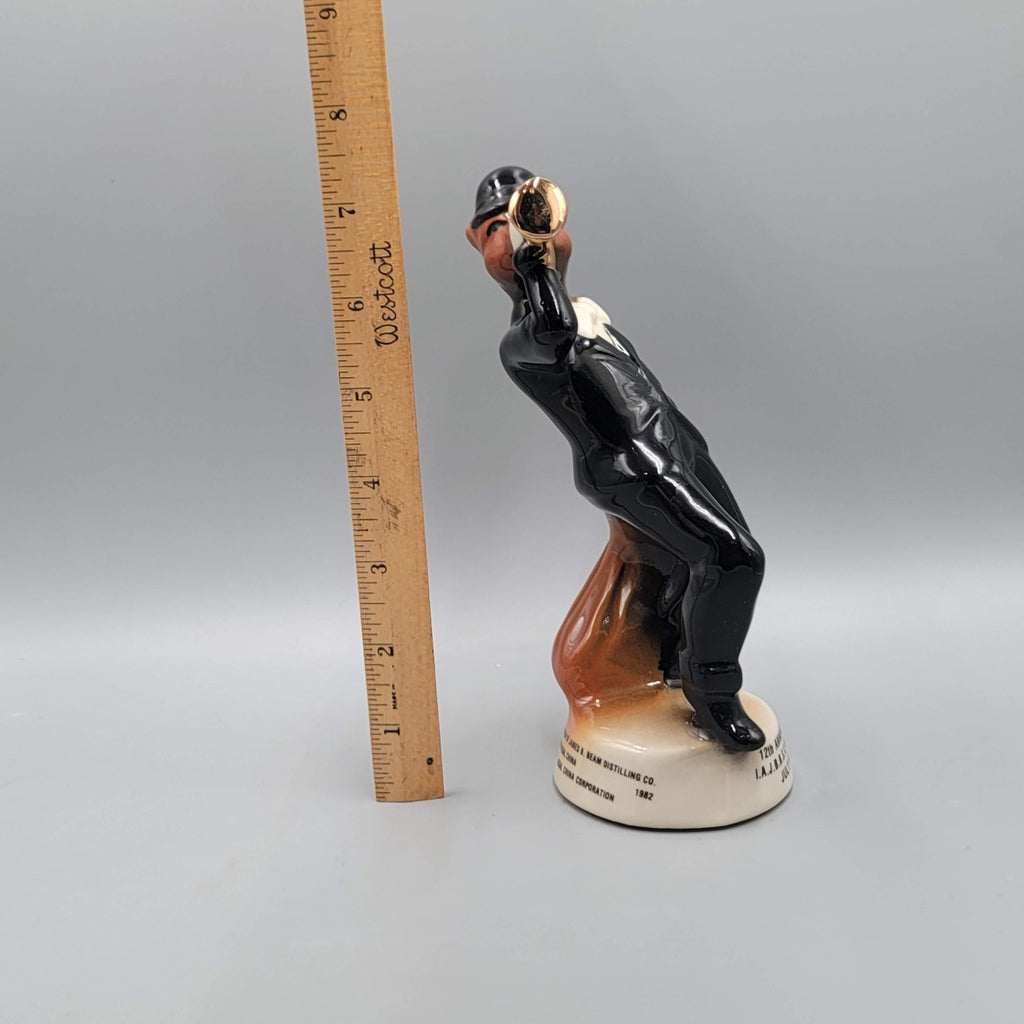 Jim Beam 1982 Convention New Orleans Fox paperweight Jazz New Orleans