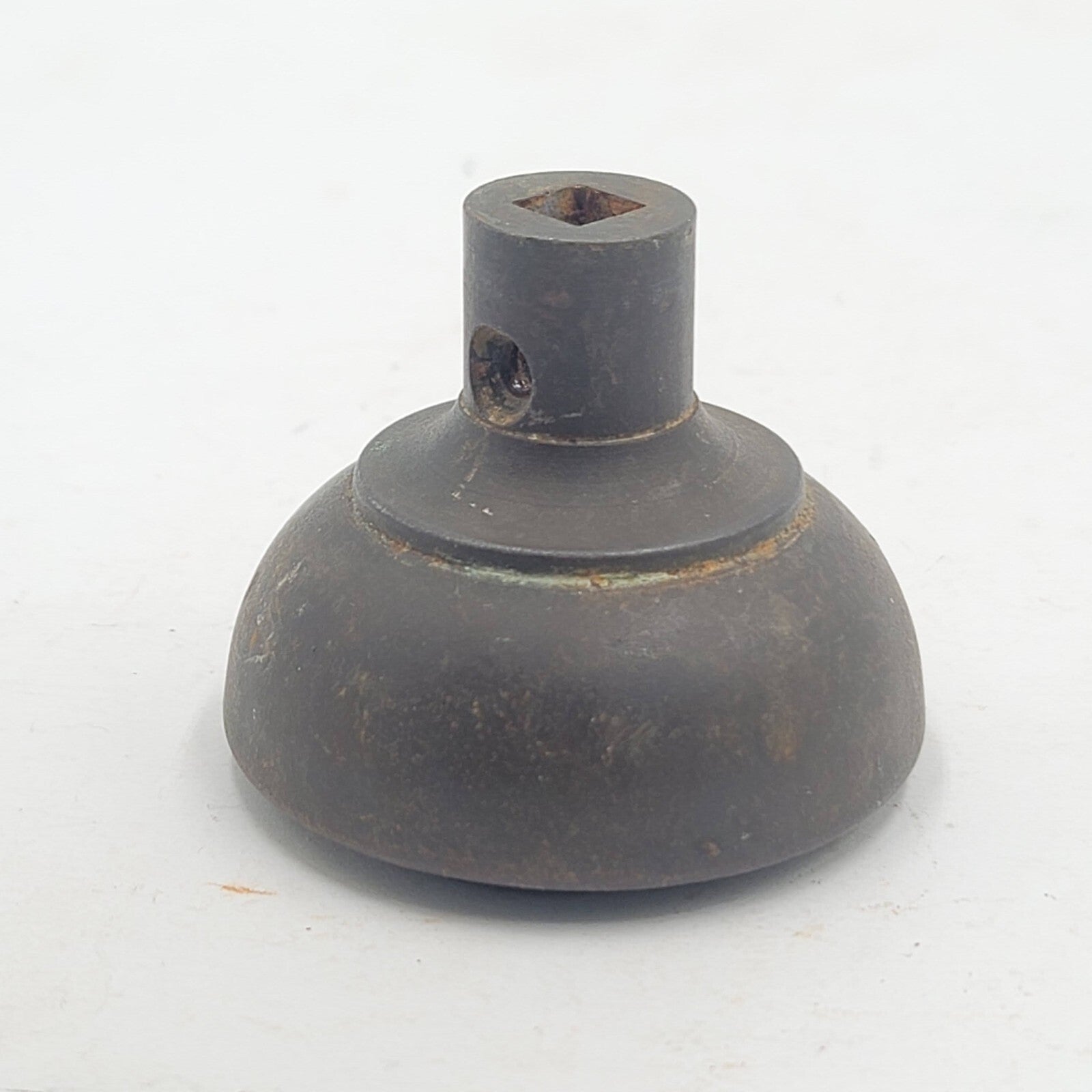 Vintage SINGLE Cast Iron Doorknob Ornate Salvage Reclaimed Door Hardware