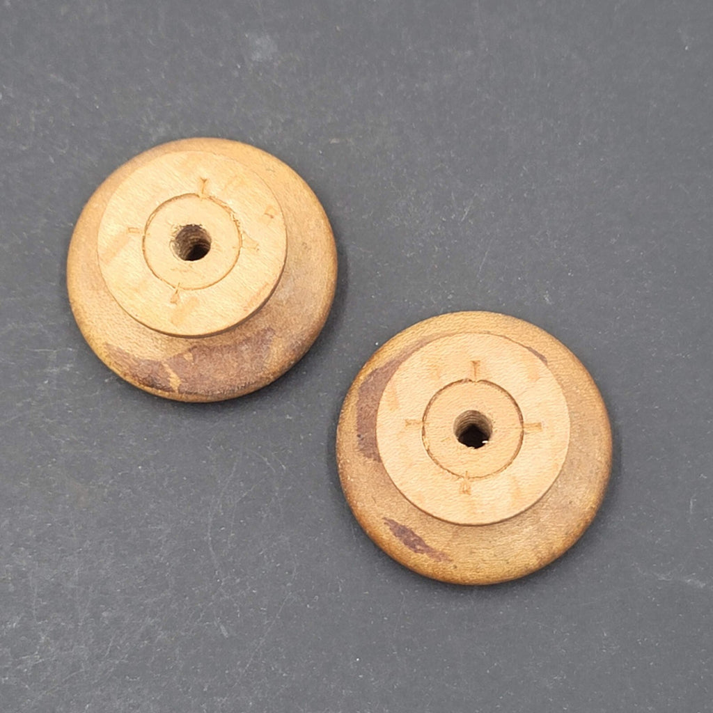 Lot of 2 Wood Cabinets Drawers Doors Pulls 1.5” Salvage Hardware