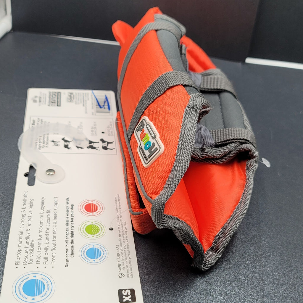 NEW Outward Hound Granby Swim Dog Life Jacket Orange XS 5-15 lbs