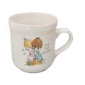 Vintage Precious Moments Love One Another Coffee Mug Cup 12 oz 1994