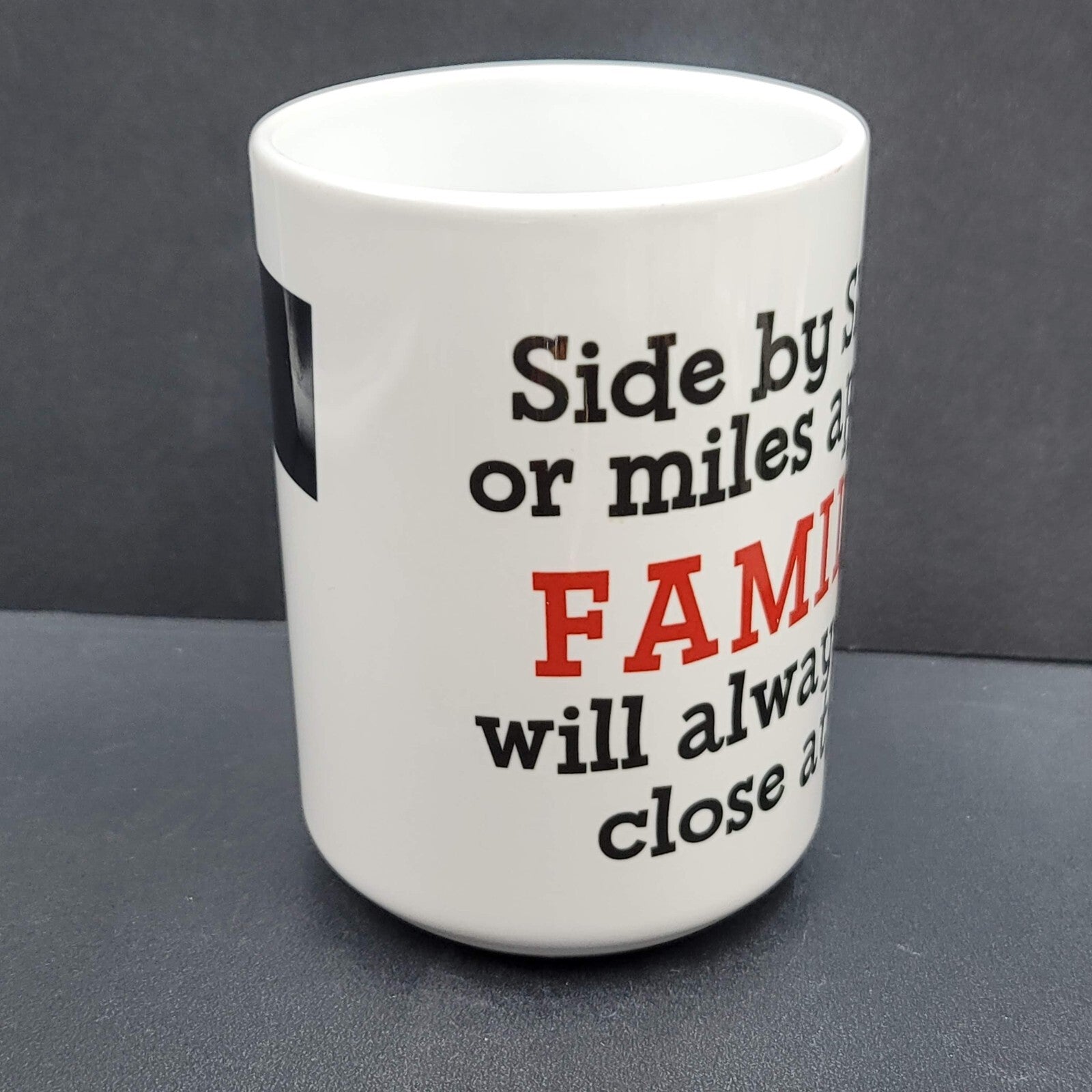 Orca Coatings Coffee Mug Miles Apart Family California Colorado 20 oz