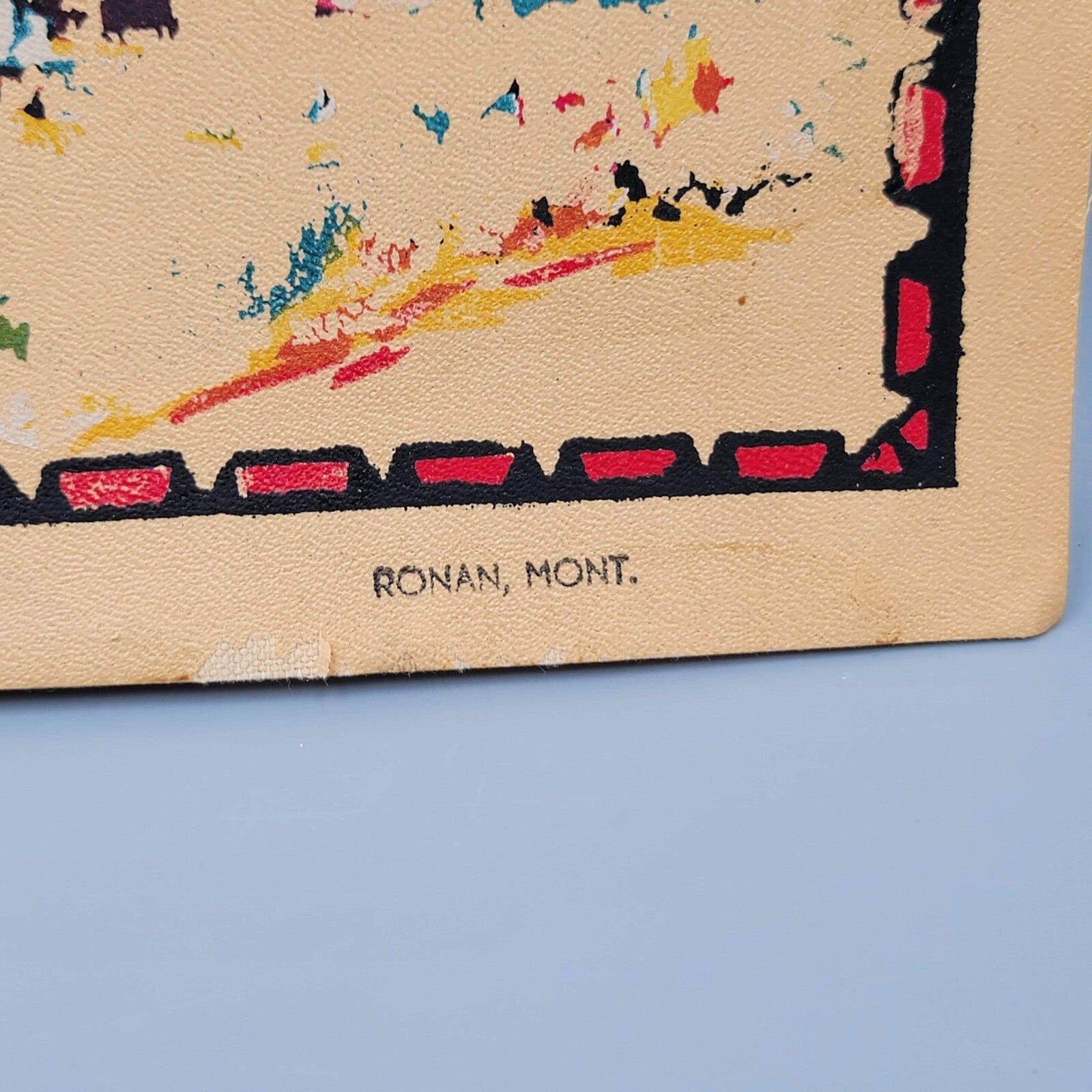 Vintage Photo Album Snap Shots Ronan Montana  Unused Scrap Book