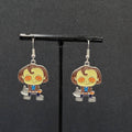 Jack Torrance Pierced Earrings Enamel The Shining Horror Movie Dangle 1.25" FS