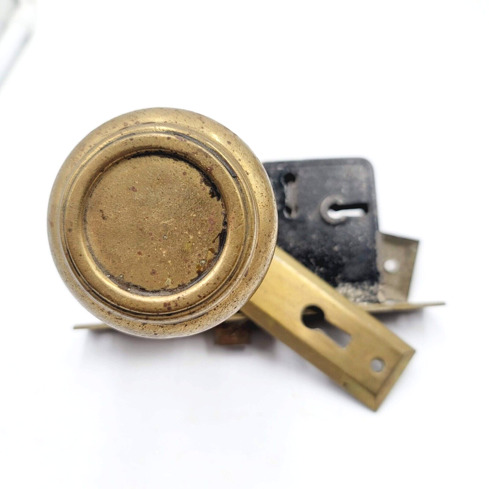 Vintage Door Knob Set Closet Pantry Salvage Reclaimed Hardware