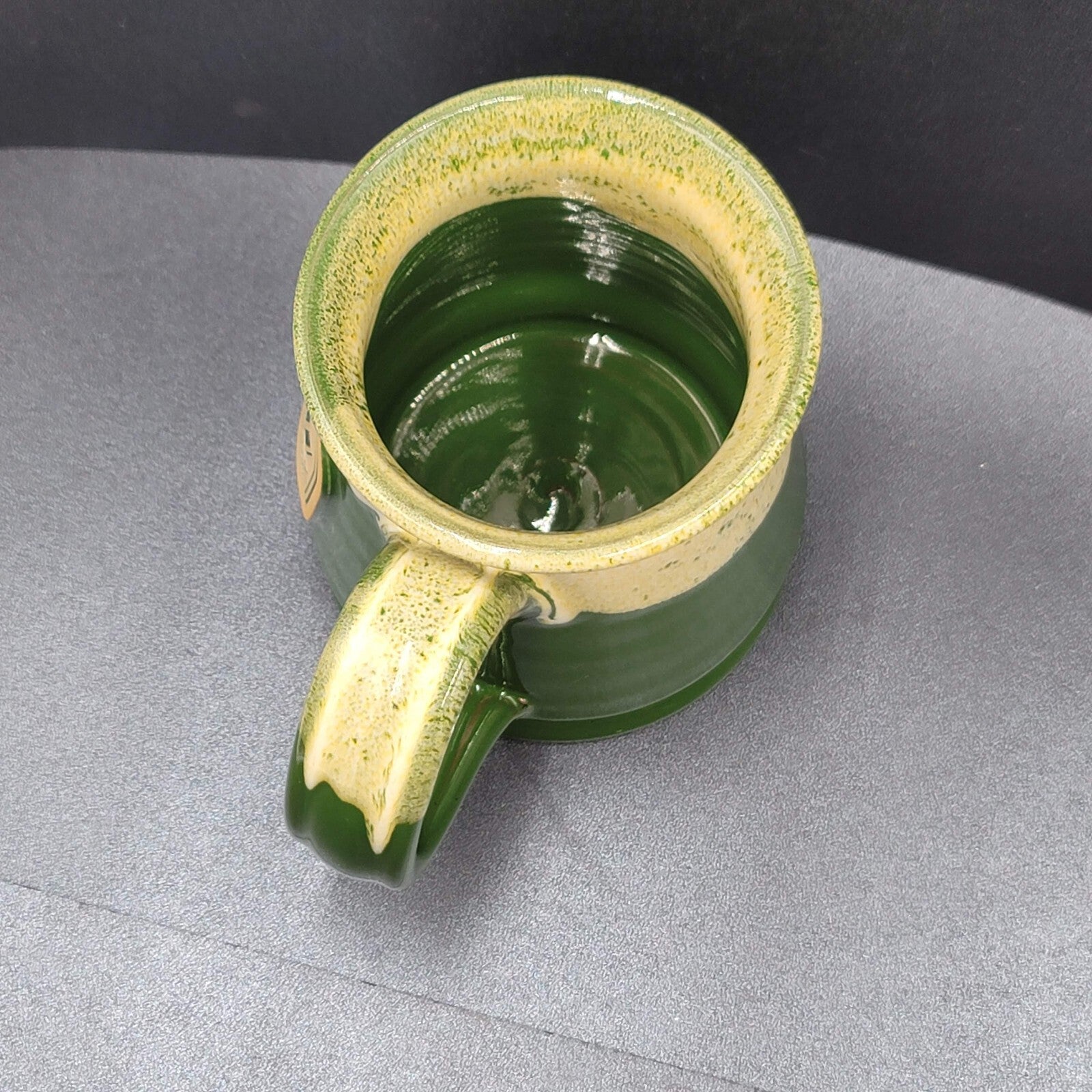 Deenen Green Drip Glaze Coffee Mug HOPZOIL Whitefish, Montana