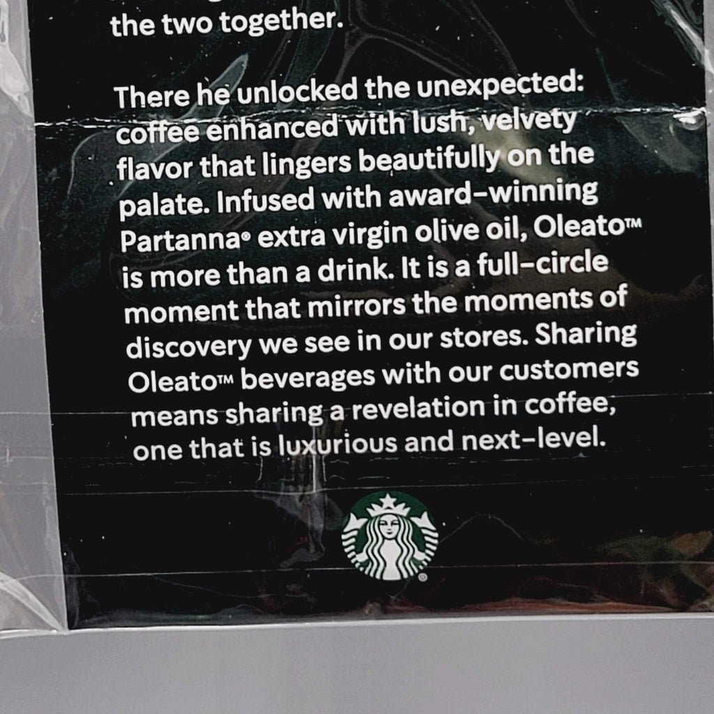 Starbucks Oleato Gold Pin 2024 Employee Exclusive Coffee Collectible New