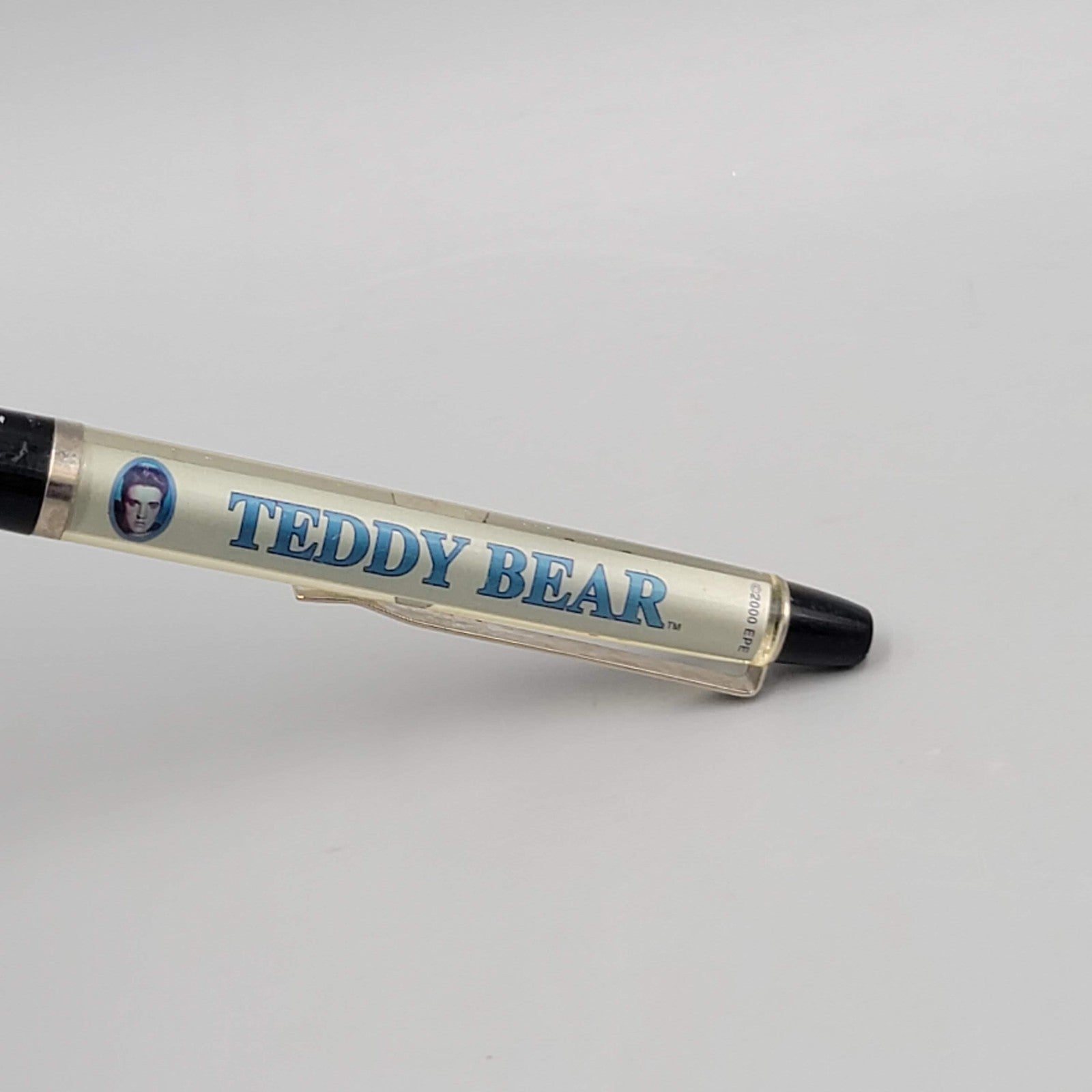 Vintage Floater Pen Elvis Presley Teddy Bear Floating Bear Floaty Pen