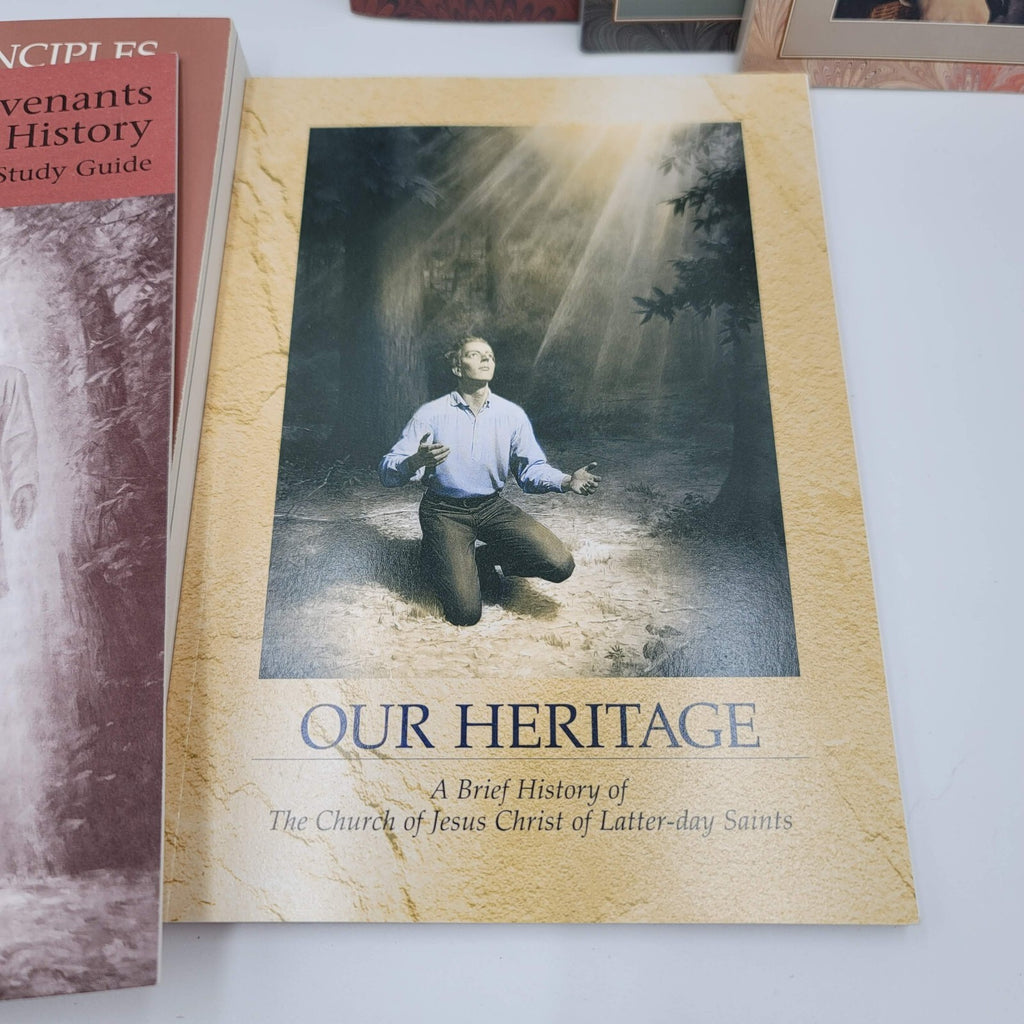 Vtg Latter-day Saint 7 Book Set Teachings Of Presidents Principles Our Heritage