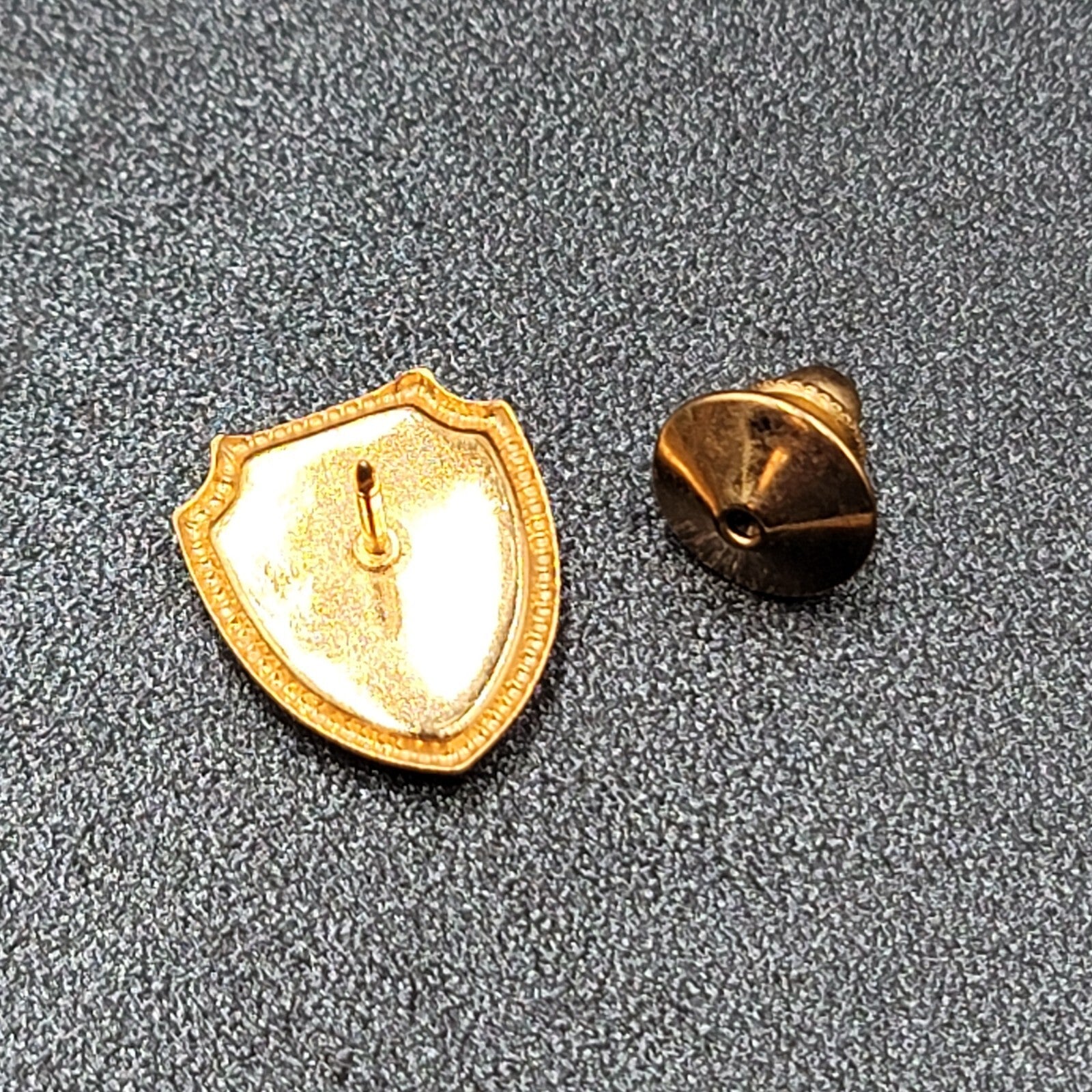 Vintage Celebration Cruise Lines Lapel Pin Gold tone Shield 3/4"