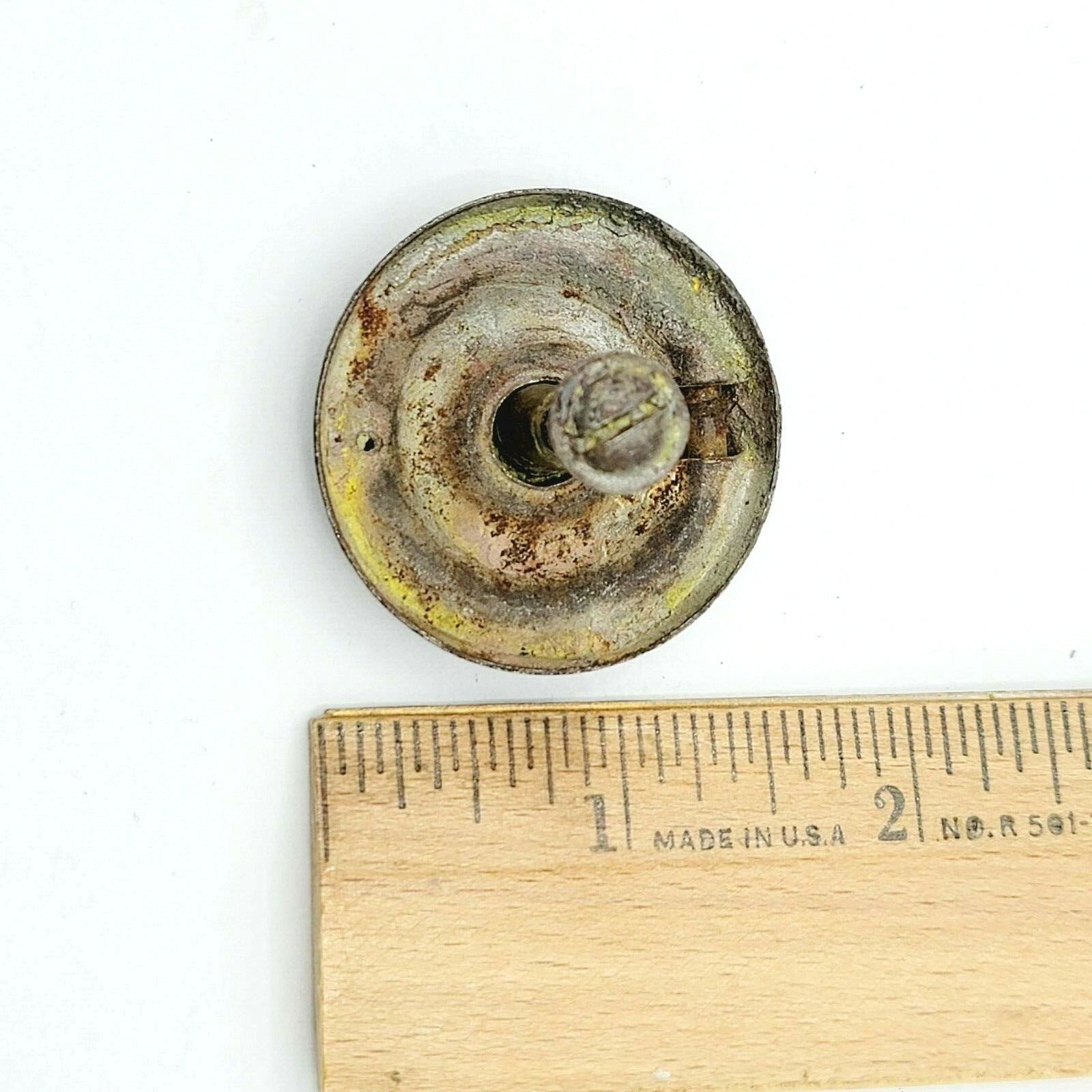 Vintage Steel Drawer Pull Handle Salvage Hardware SINGLE ONLY 1 1/2"