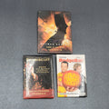 Vtg Lot Movie Promo Pin Back Buttons Pins Sea Biscuit Dodgeball Batman Begins