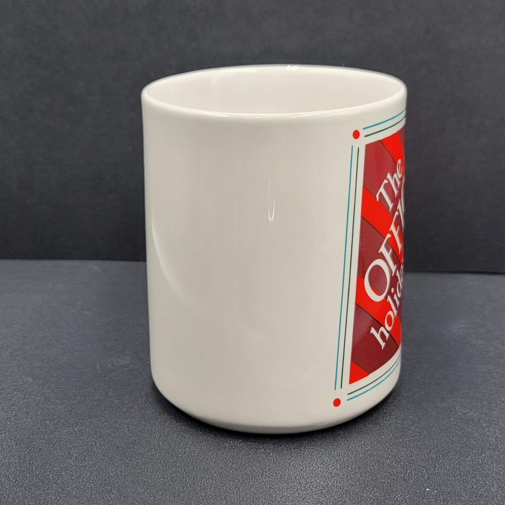 Vintage Christmas Papel Coffee Mug Slants Official Holiday Hangover Mug