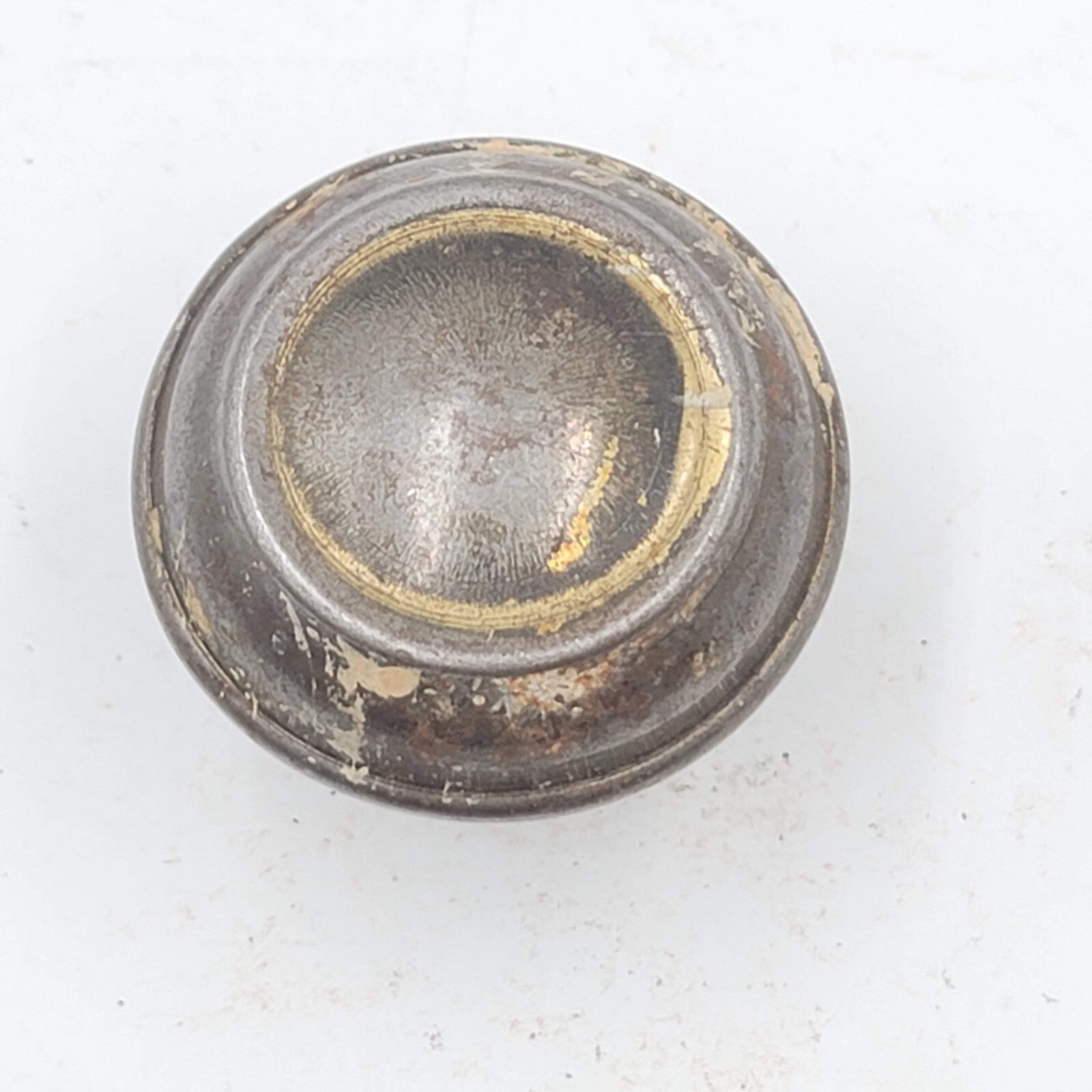 Vintage SINGLE Doorknob Ringed Accent Salvage Door Hardware 2.25"