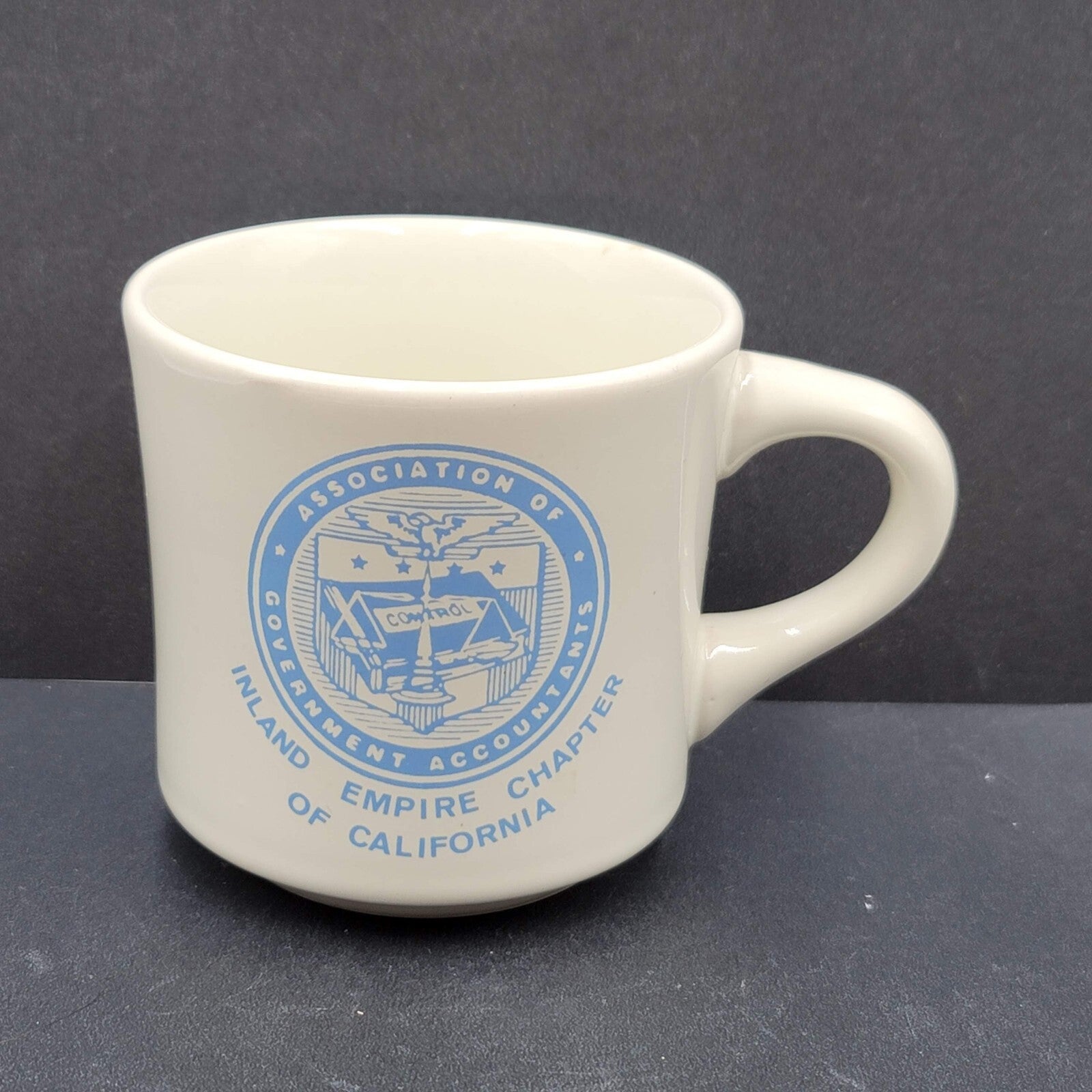 Inland Empire Chapter of California Diner Style Coffee Mug Cup Rainbow Creations