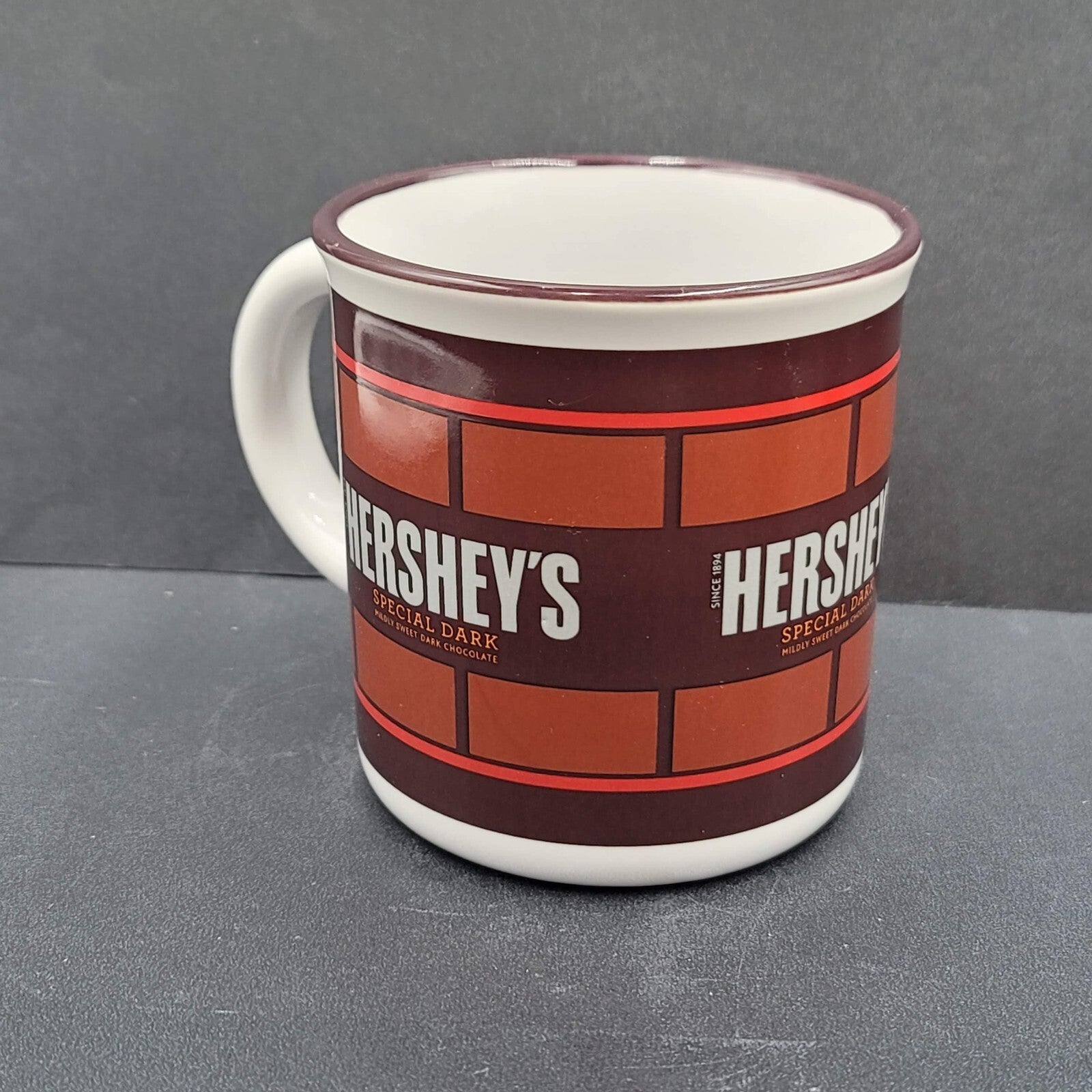 Vintage Hersheys Coffee Mug Cup Special Dark Chocolate Galerie Brand