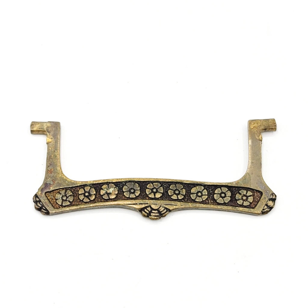 Vintage Brass Bail Pull Handle Replacement 3"  .5736