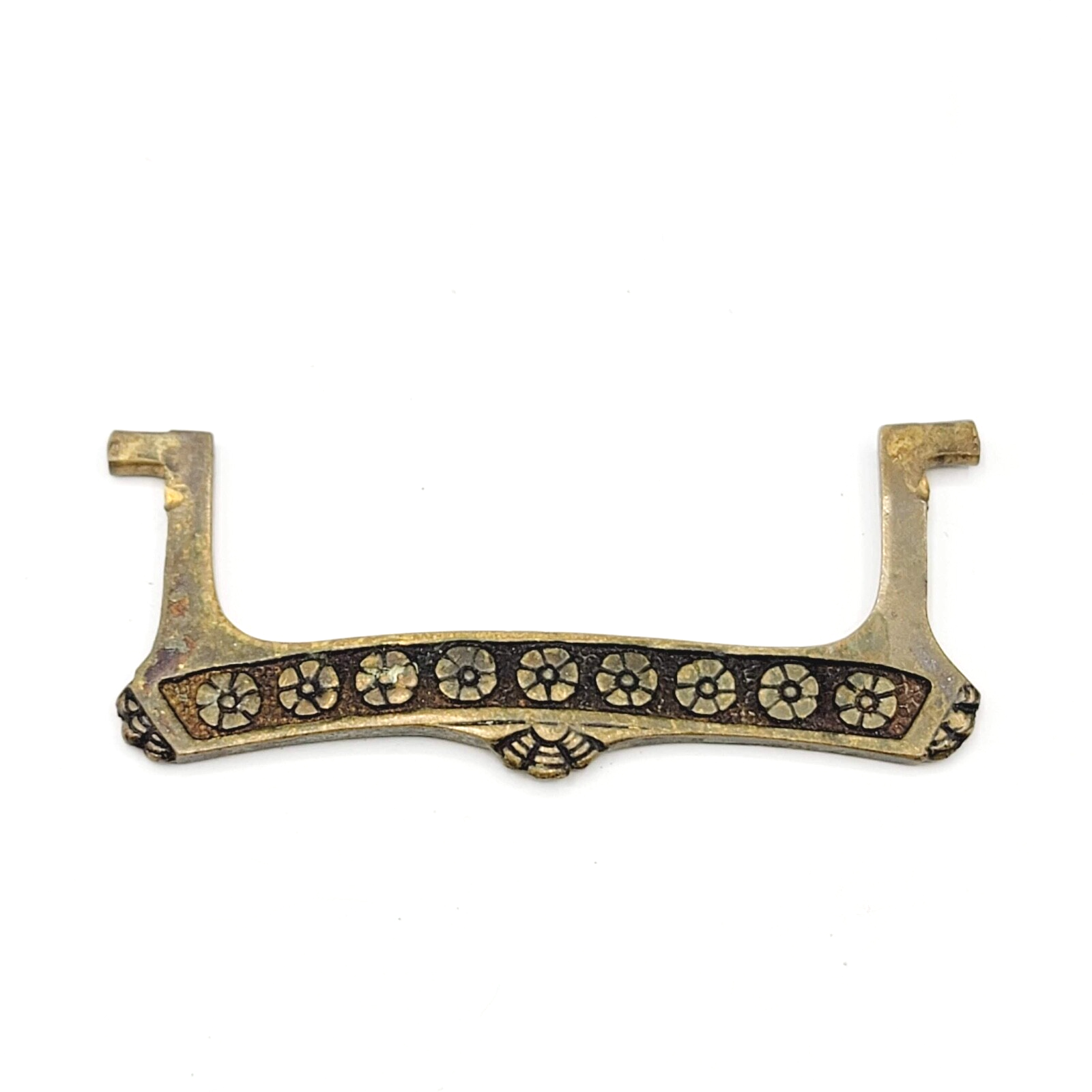 Vintage Brass Bail Pull Handle Replacement 3"  .5736