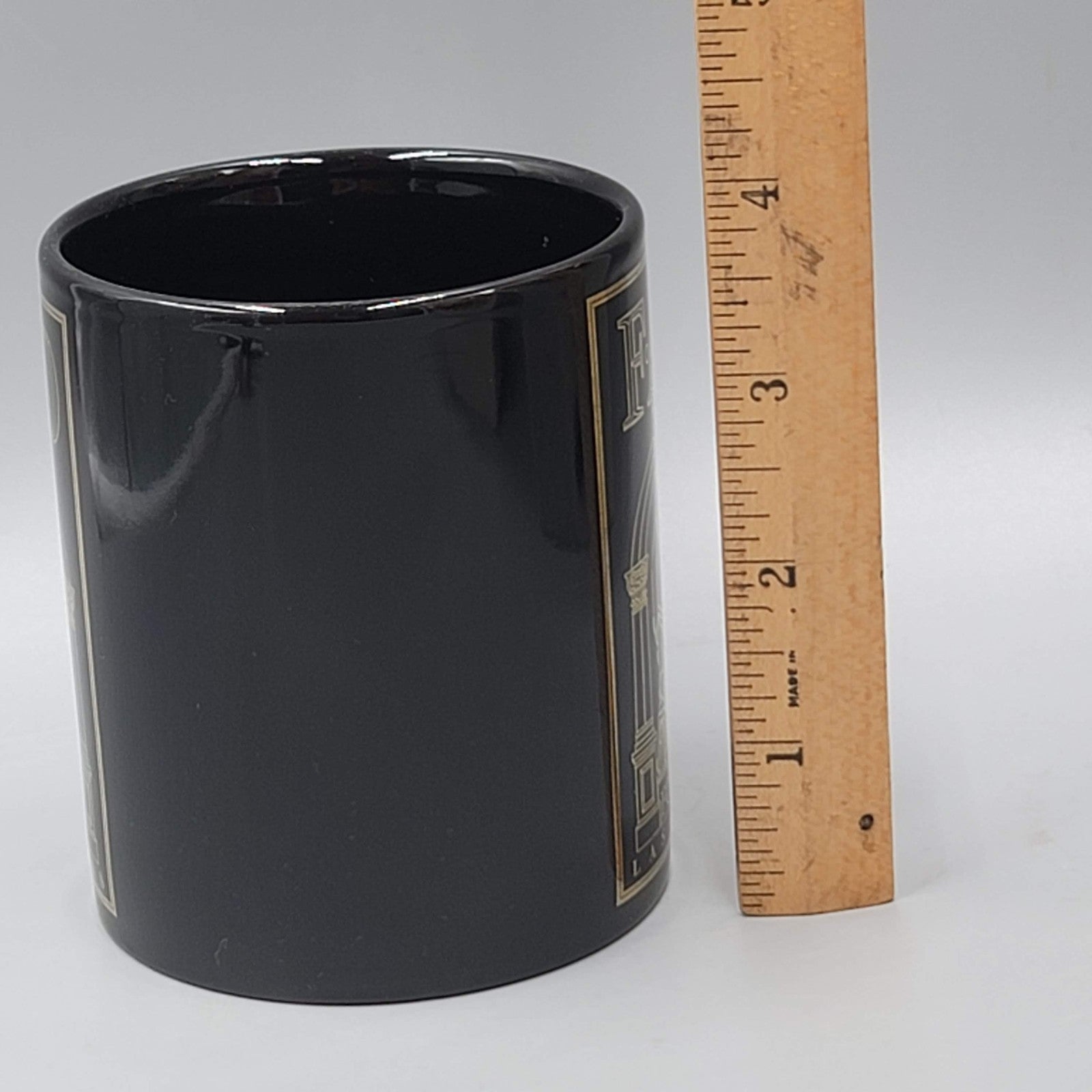 FAO at the Forum Las Vegas Coffee Mug Gold on Black Souvenir