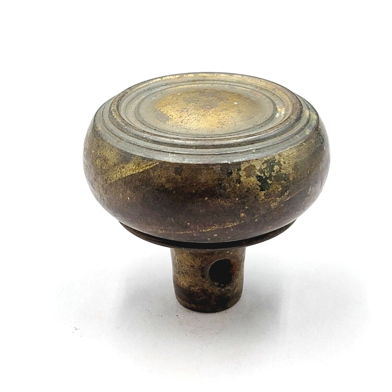 Vintage Steel SINGLE Doorknob Salvage Door Hardware 2.25" 119