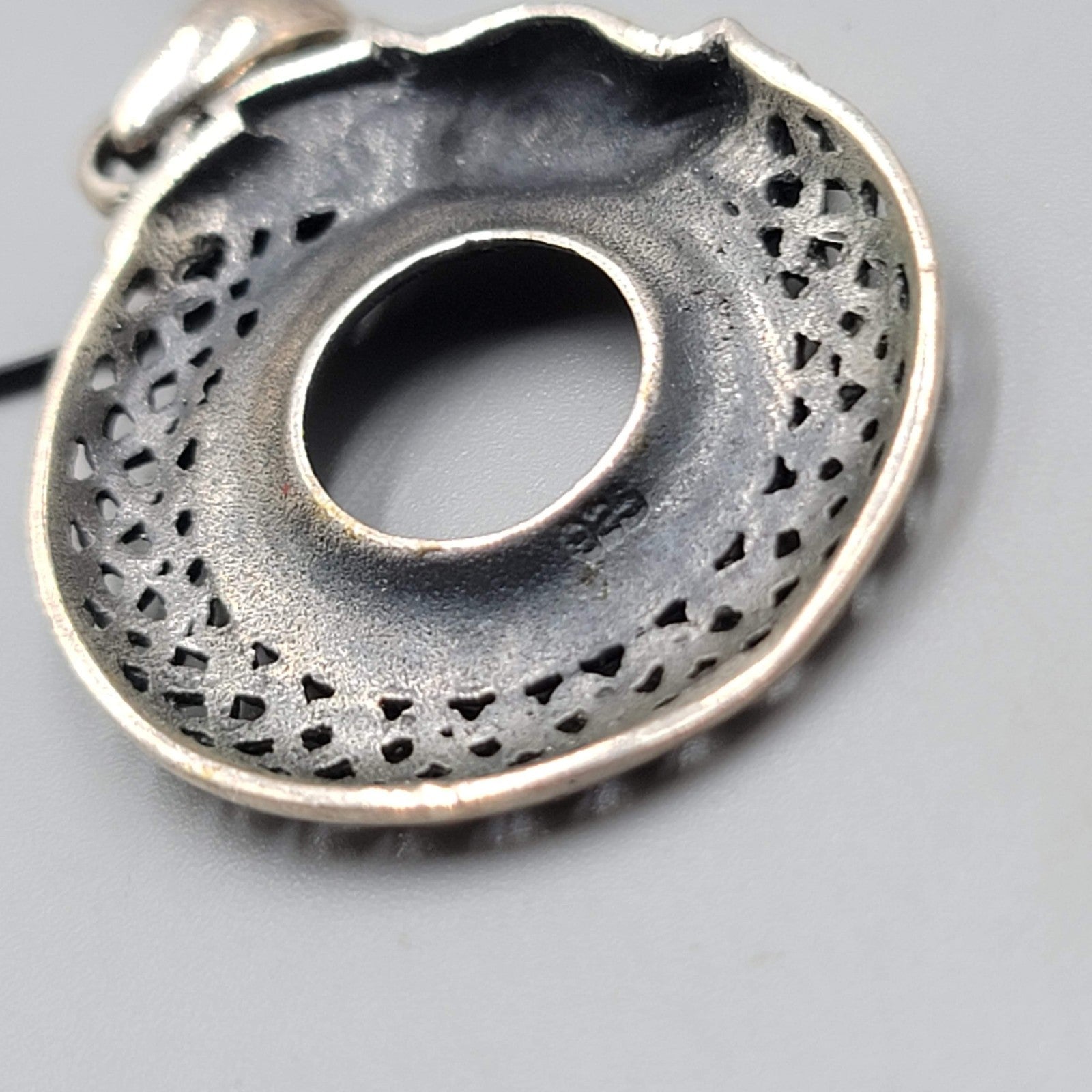 Ouroboros Pendant Necklace 925 Sterling Silver Viking Dragon 16"-18"