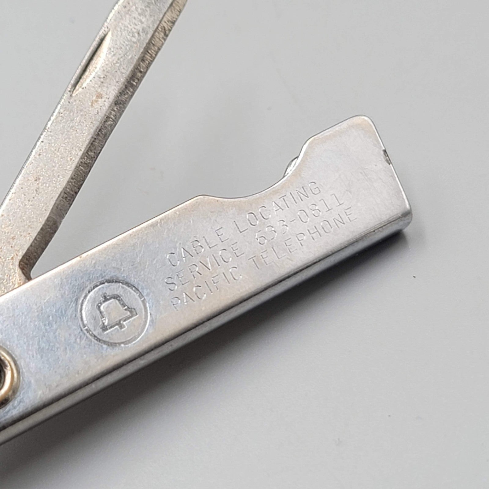 Vintage Pacific Telephone Utica USA Multi Tool Pocket Knife Bell System