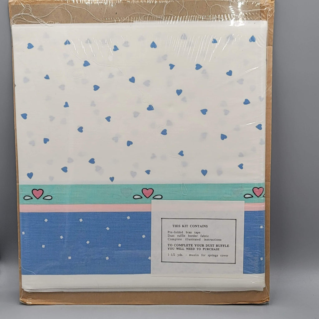 Vintage Daisy Kingdom Nursery Collection Noah's Nursery Dust Ruffle NOS