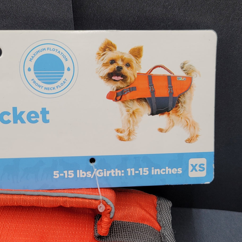NEW Outward Hound Granby Swim Dog Life Jacket Orange XS 5-15 lbs