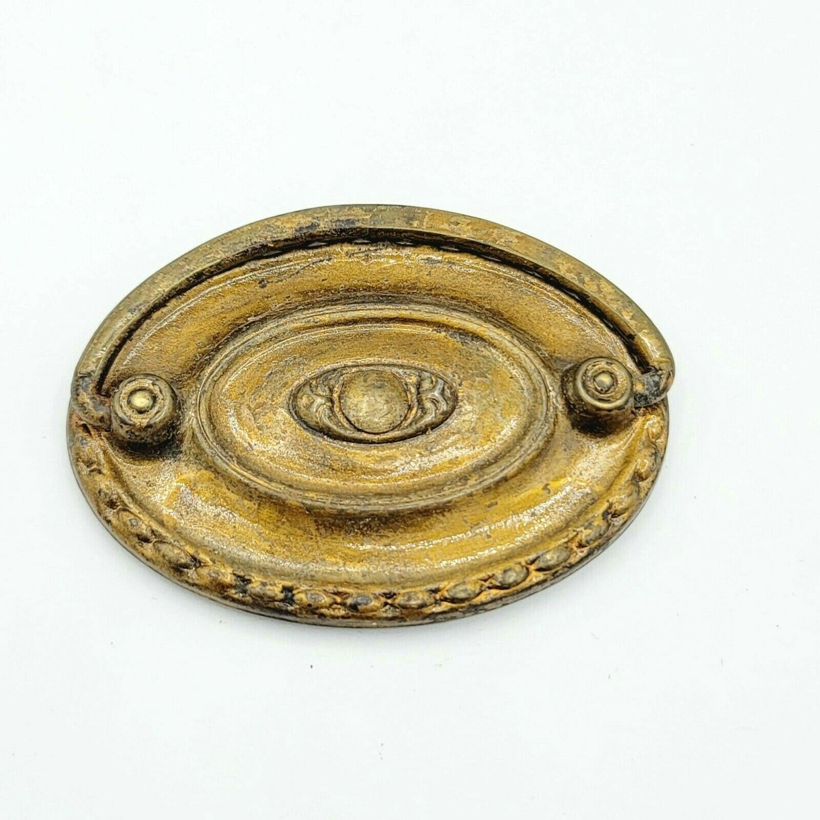 Vintage Steel Drawer Pull Salvage Hardware SINGLE ONLY H0094