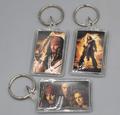 Disney PIRATES OF THE CARIBBEAN Dead Mans Chest Keychain Lot of 3