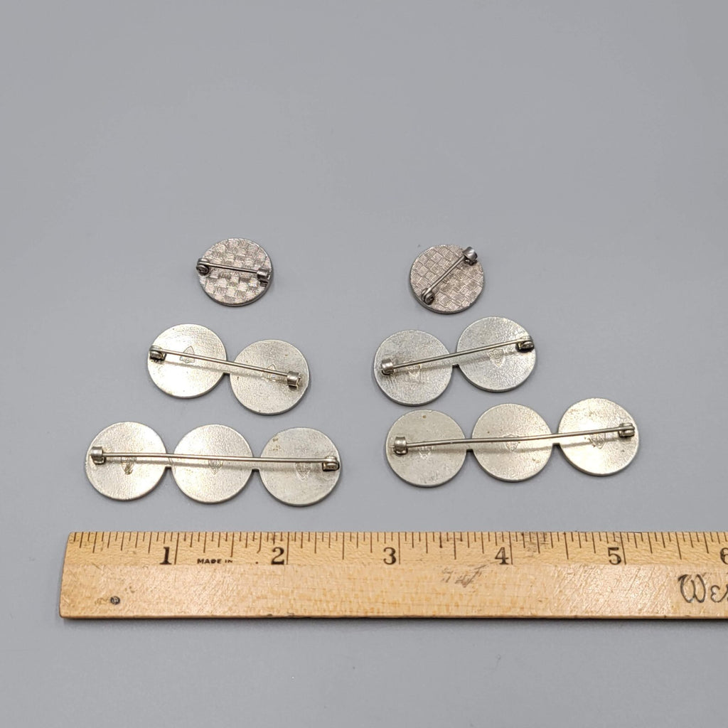 ARMY MEDALS TRIPLE CIRCLES LOT WWII VIETNAM ERA N.S. MEYER INC. NEW YORK