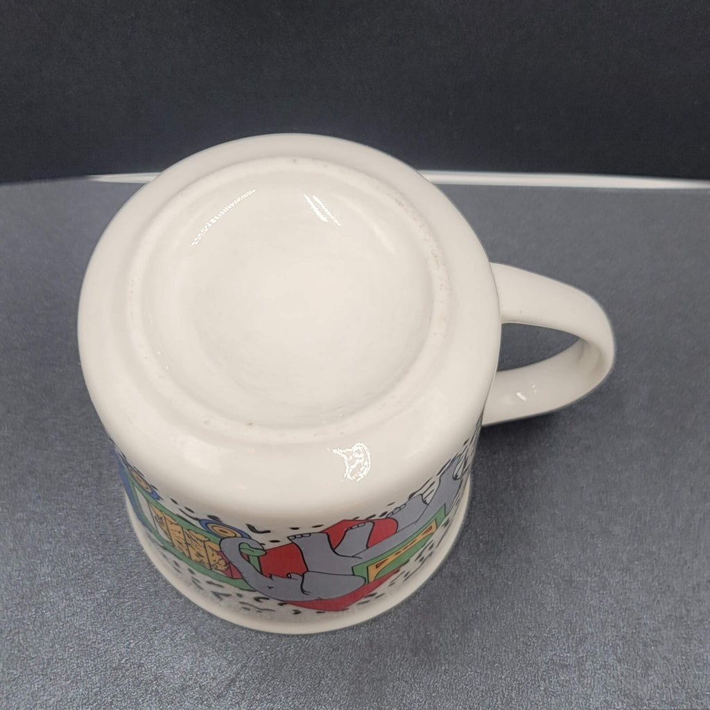Vintage CIRCUS CIRCUS Casino Coffee Mug Cup Las Vegas Parade
