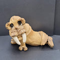 Vintage Max Hindt Clay Pottery Figurine Walrus 1970s Whimsical